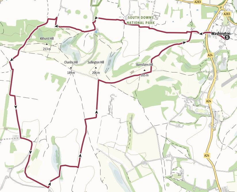 route map